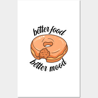 Better Food Better Mood Posters and Art